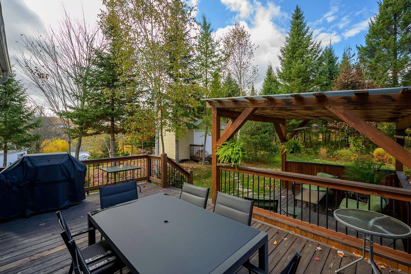 Terrasse - 311 Mtée Du Versant-Sud S., Sainte-Agathe-Des-Monts, QC - Outdoor With Deck Patio Veranda With Exterior