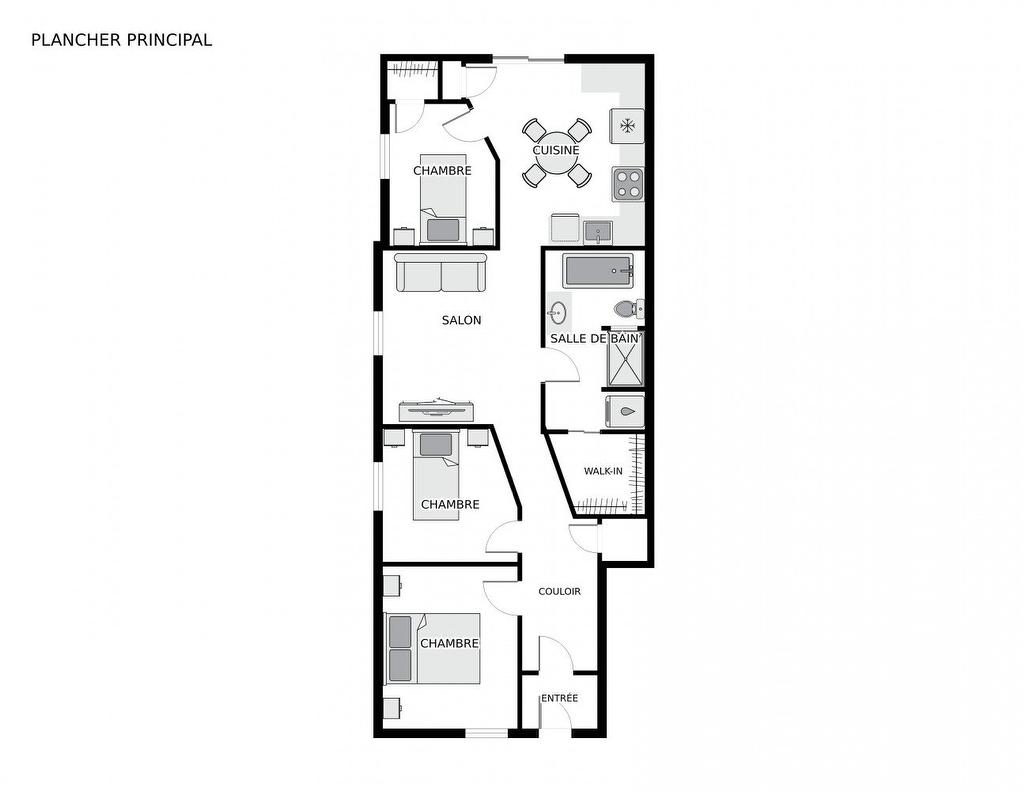 Drawing (sketch) - 1423 Rue Leclaire, Montréal (Mercier/Hochelaga-Maisonneuve), QC - Other