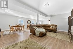 Walkout basement from bottom of stairs - 8'8\" high -