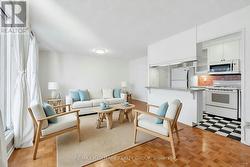 virtually staged room -