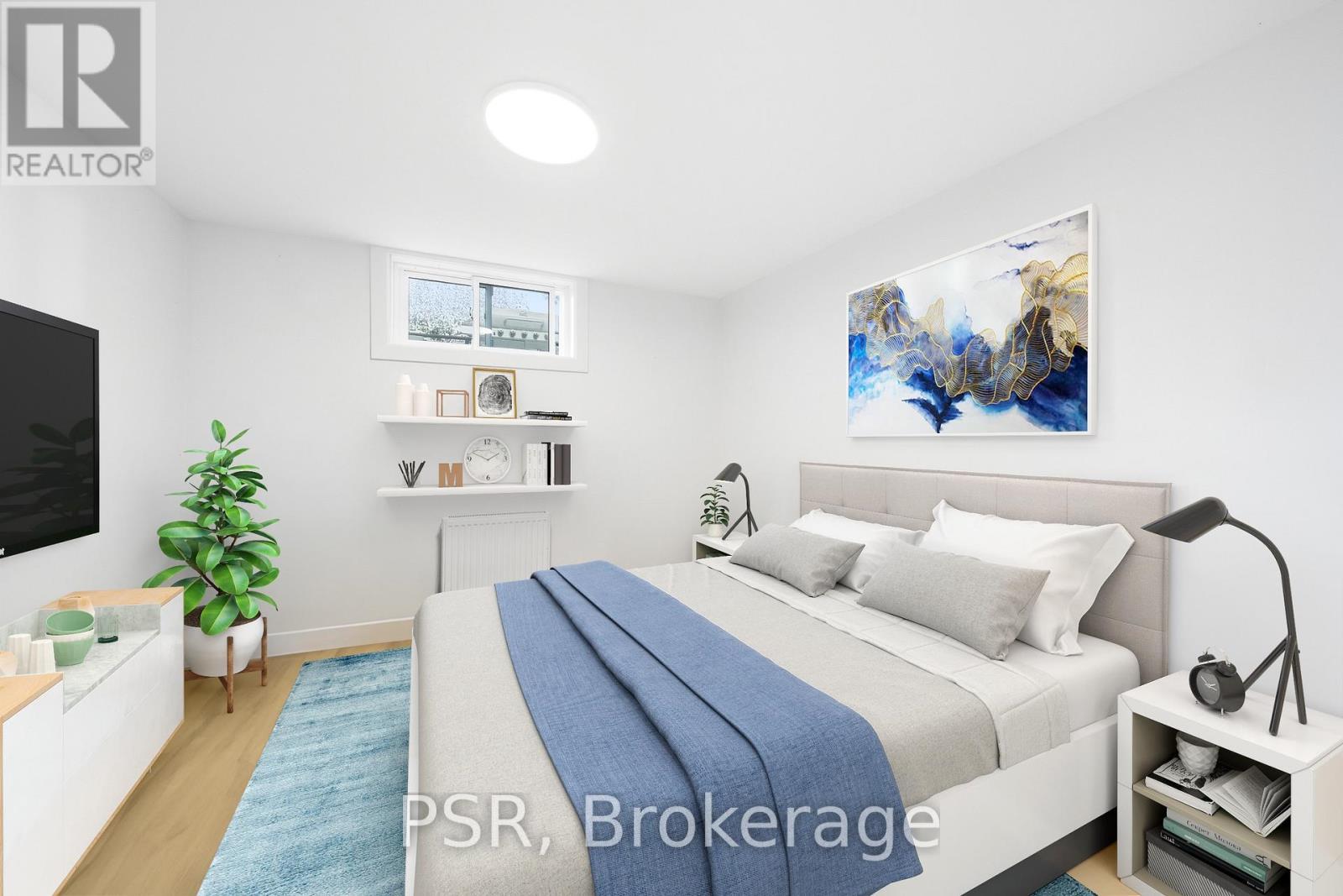 Lower - 25 Knight Street, Toronto, ON - Indoor Photo Showing Bedroom