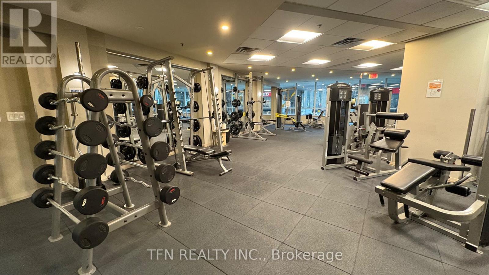 504 - 33 Bay Street, Toronto, ON - Indoor Photo Showing Gym Room