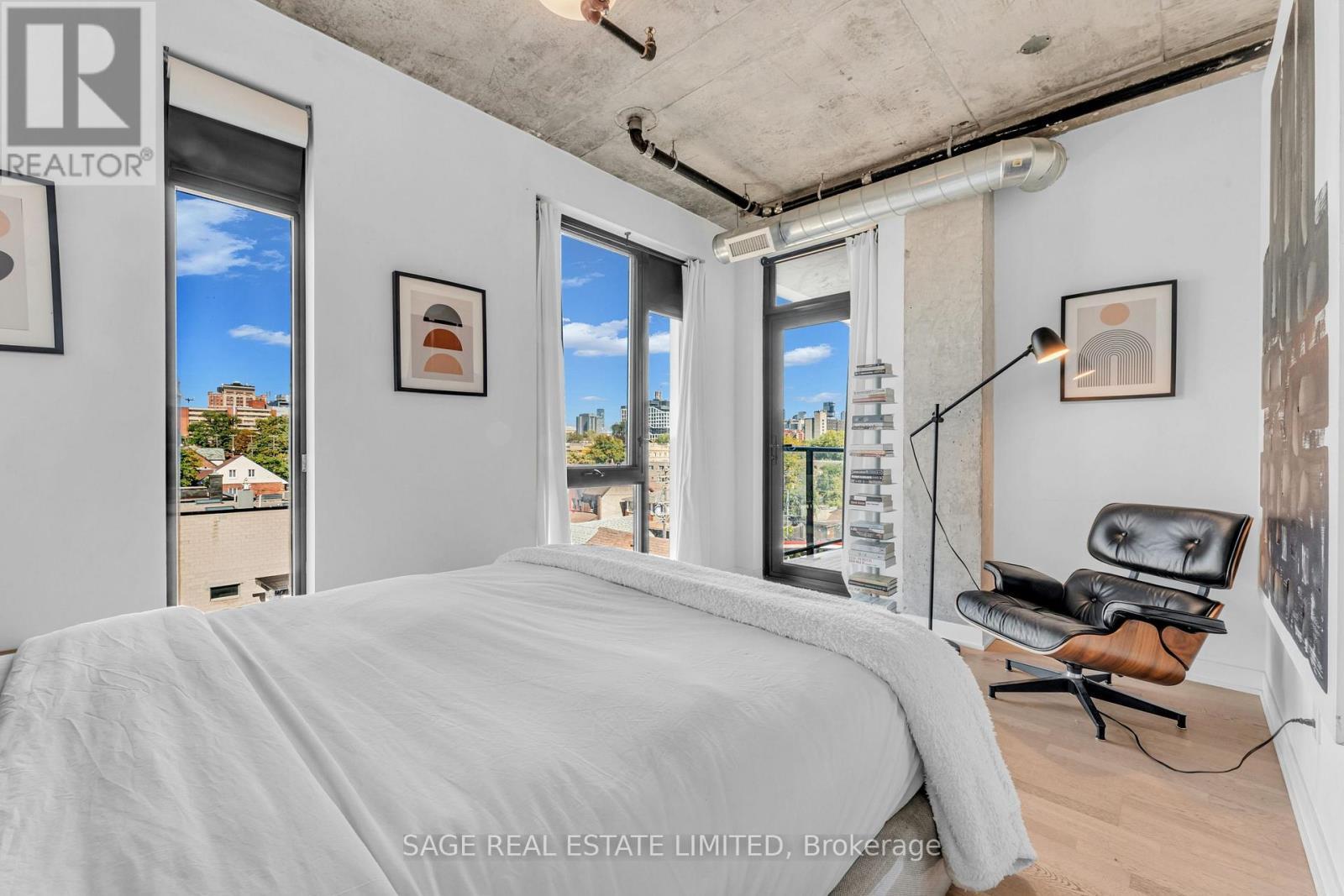 502 - 109 Wolseley Street, Toronto, ON - Indoor Photo Showing Bedroom