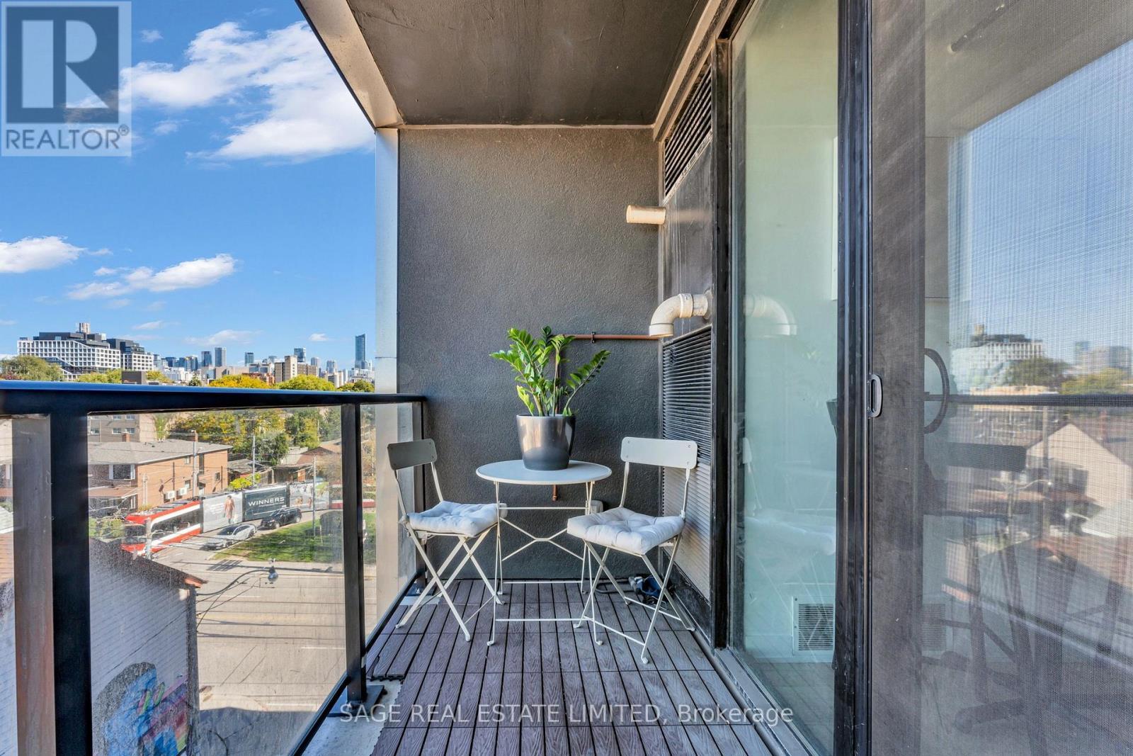 502 - 109 Wolseley Street, Toronto, ON - Outdoor With Balcony With Exterior