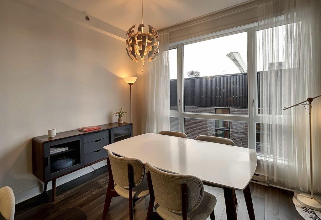 Salle à manger - 405-2335 Av. Bennett, Montréal (Mercier/Hochelaga-Maisonneuve), QC - Indoor Photo Showing Dining Room