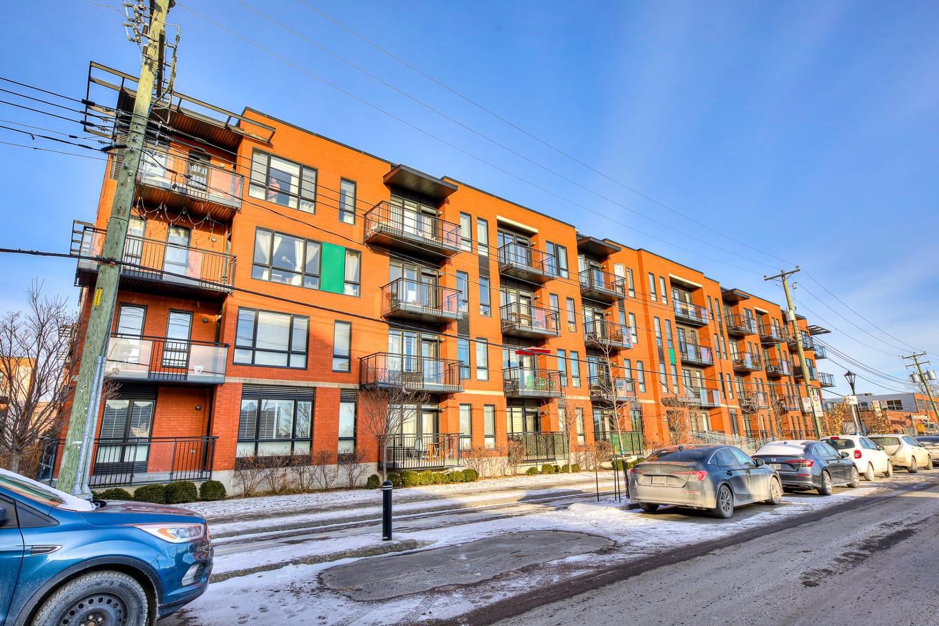 Frontage - 405-2335 Av. Bennett, Montréal (Mercier/Hochelaga-Maisonneuve), QC - Outdoor With Balcony With Facade