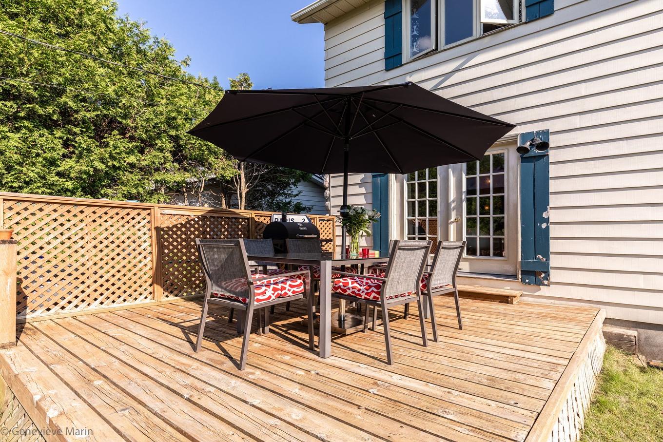 Terrasse - 281 Rue Beaumont E., Saint-Bruno-De-Montarville, QC - Outdoor With Deck Patio Veranda With Exterior