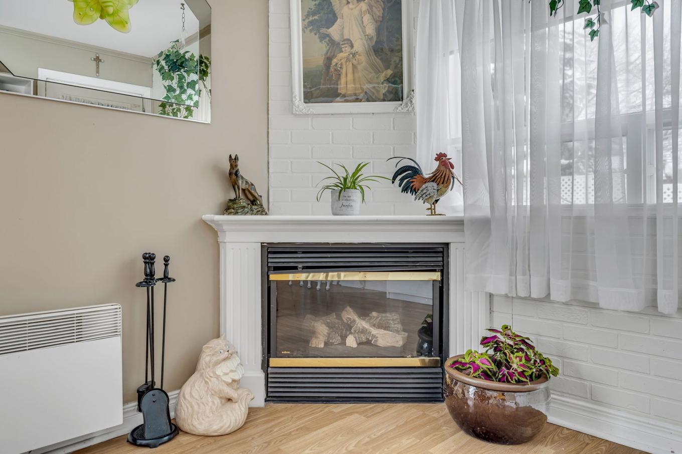 Salle à manger - 470 Rue Du Christ-Roi, Lévis (Desjardins), QC - Indoor With Fireplace