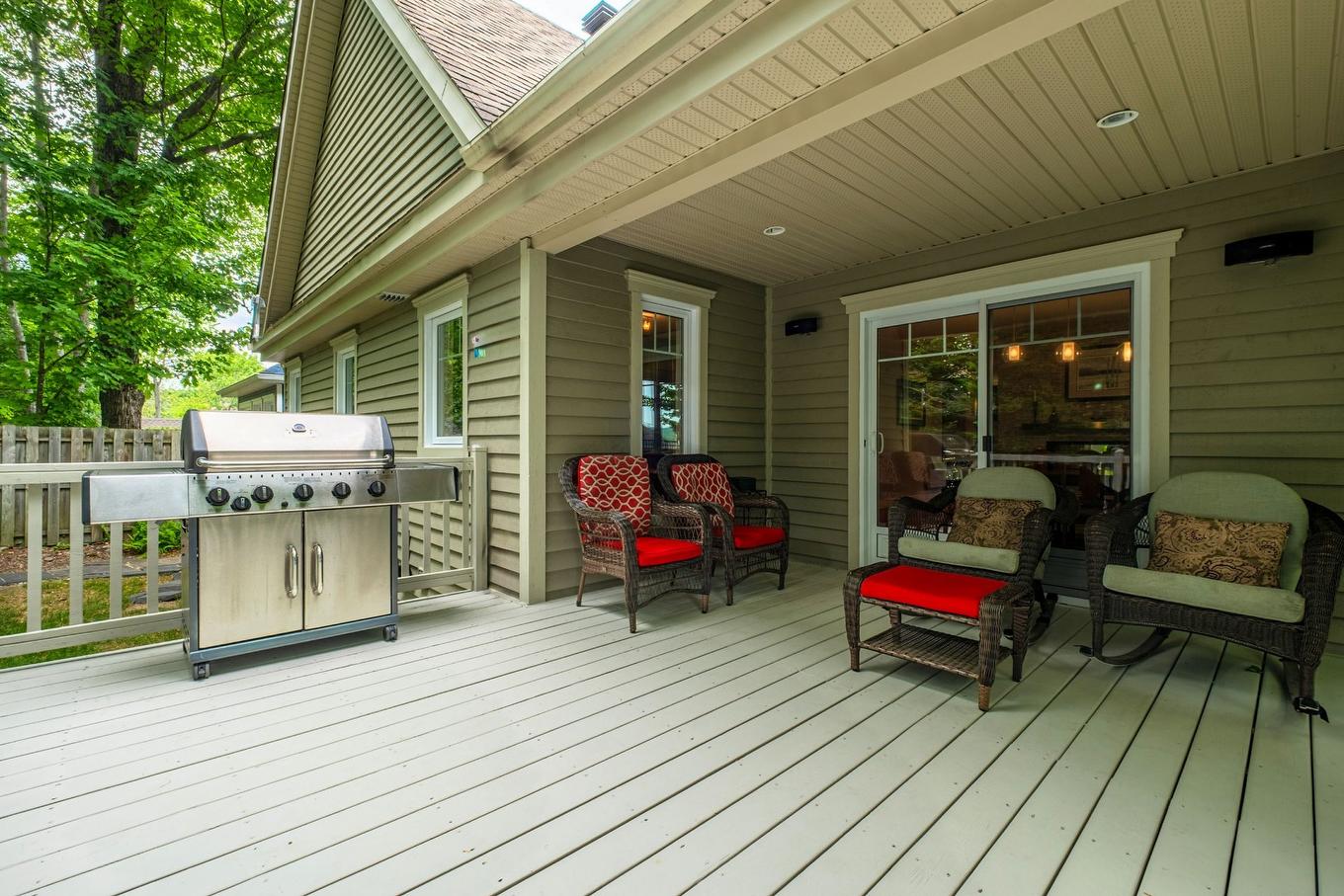 Patio - 4646 Rue Des Chanterelles, Sherbrooke (Brompton/Rock Forest/Saint-Élie/Deauville), QC - Outdoor With Deck Patio Veranda With Exterior