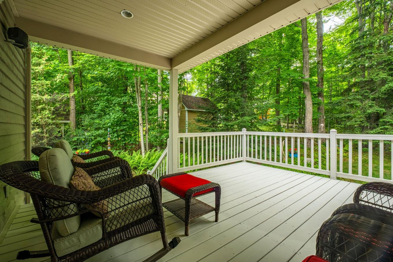 Patio - 4646 Rue Des Chanterelles, Sherbrooke (Brompton/Rock Forest/Saint-Élie/Deauville), QC - Outdoor With Deck Patio Veranda With Exterior