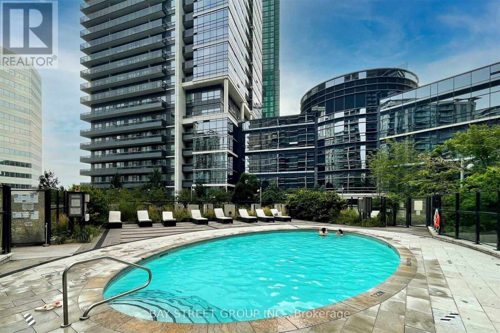 3024 - 5 Sheppard Avenue E, Toronto, ON - Outdoor With In Ground Pool