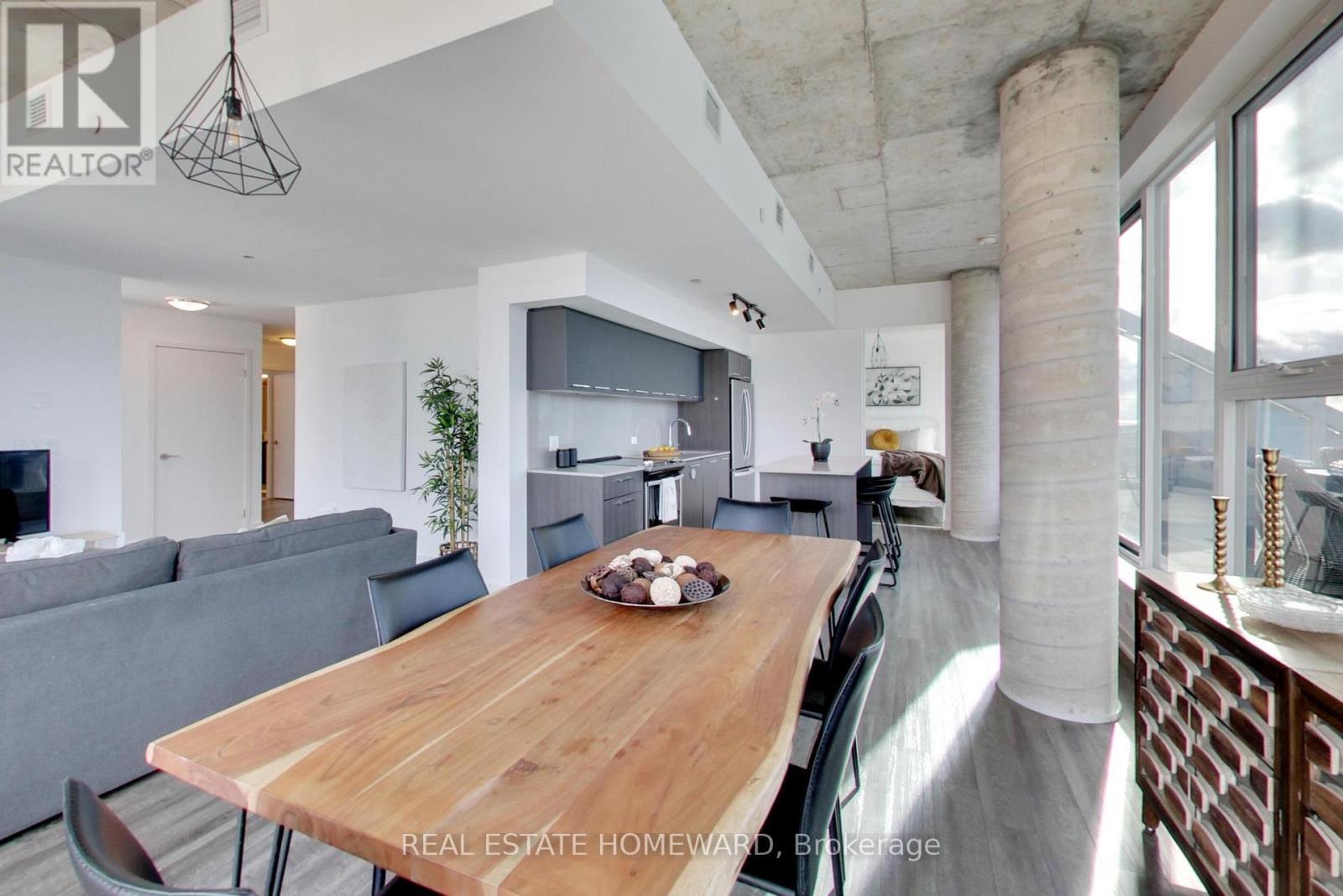 1113 - 30 Baseball Place, Toronto, ON - Indoor Photo Showing Dining Room