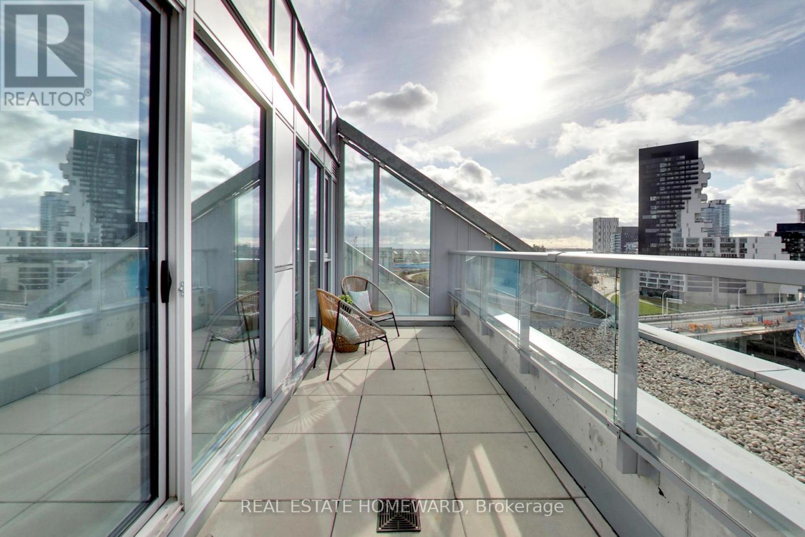 1113 - 30 Baseball Place, Toronto, ON - Outdoor With Balcony