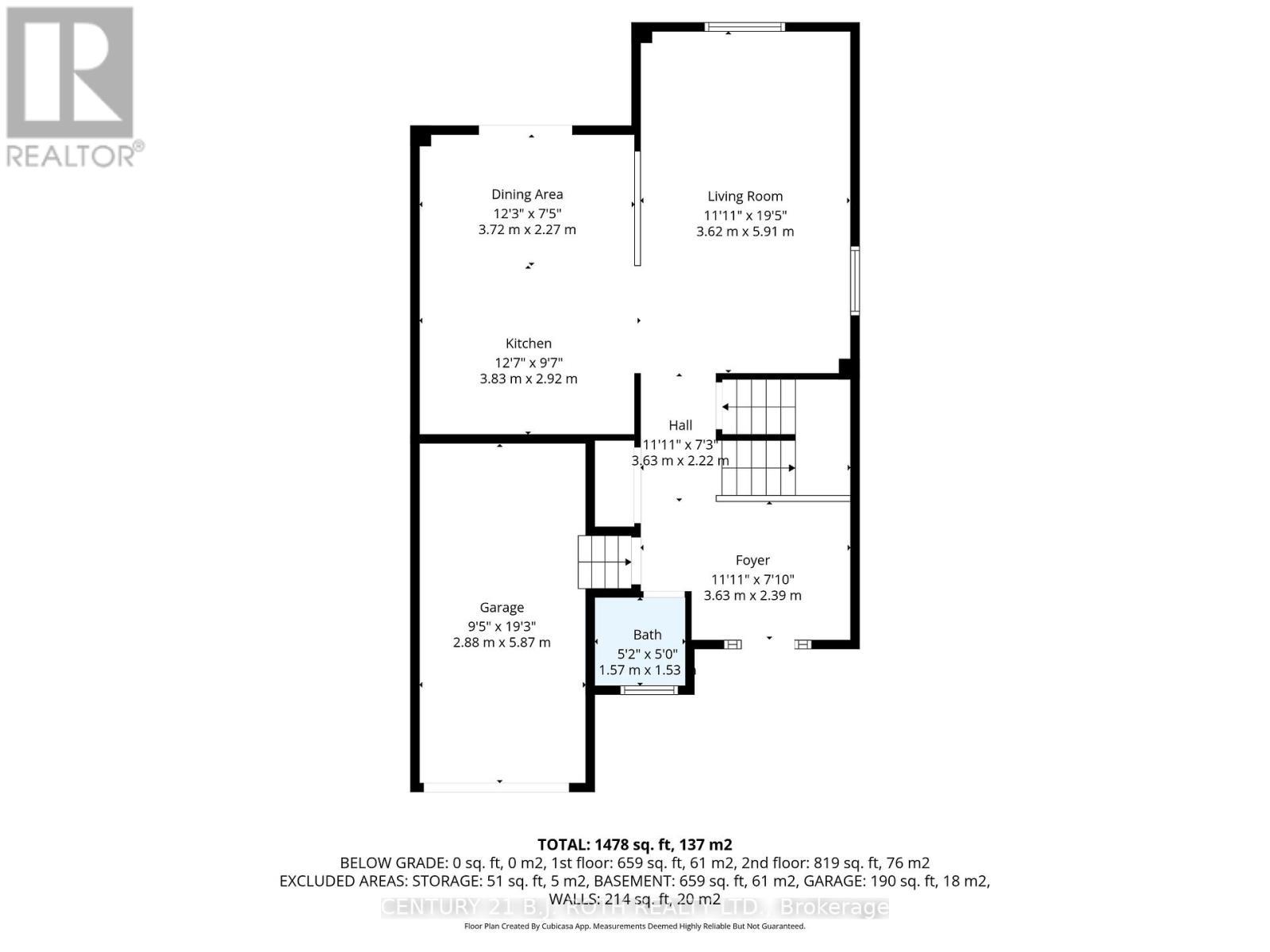 Main Floor Plan - 194 Sundew Drive, Barrie, ON - Other