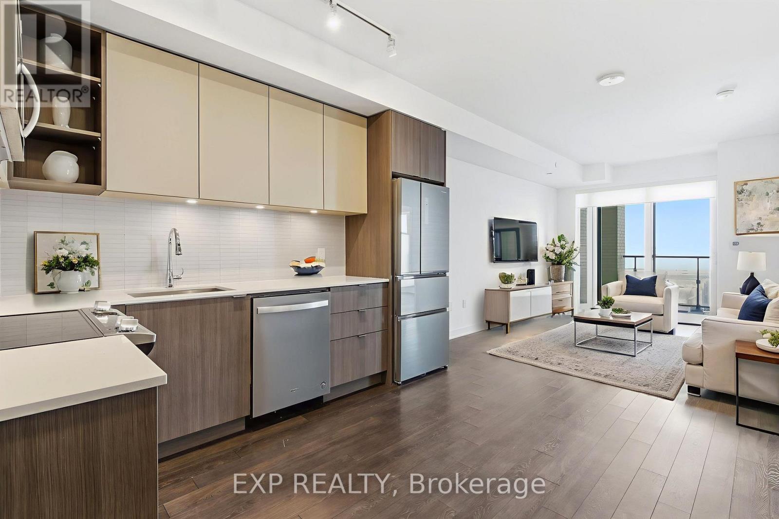 VIRTUALLY STAGED - 730 - 100 Eagle Rock Way, Vaughan, ON - Indoor Photo Showing Other Room