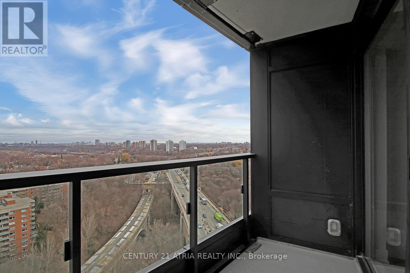 1711 - 575 Bloor Street E, Toronto, ON - Outdoor With Balcony With View