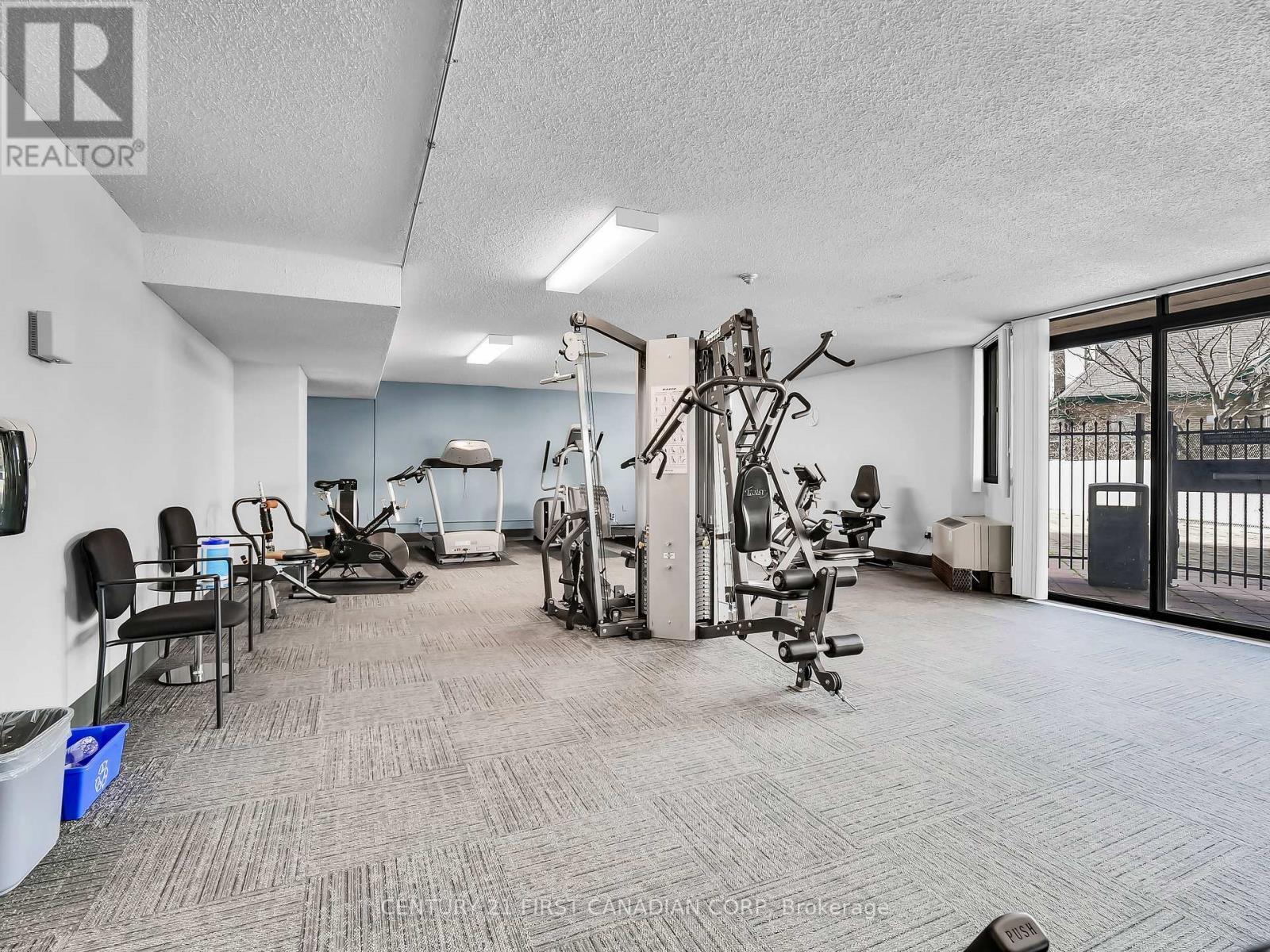 2704 - 363 Colborne Street N, London East (East A), ON - Indoor Photo Showing Gym Room