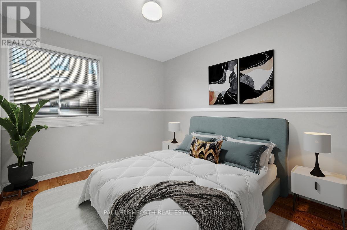 Virtually Staged-Bedroom #2 - 216 Forward Avenue, Ottawa, ON - Indoor Photo Showing Bedroom