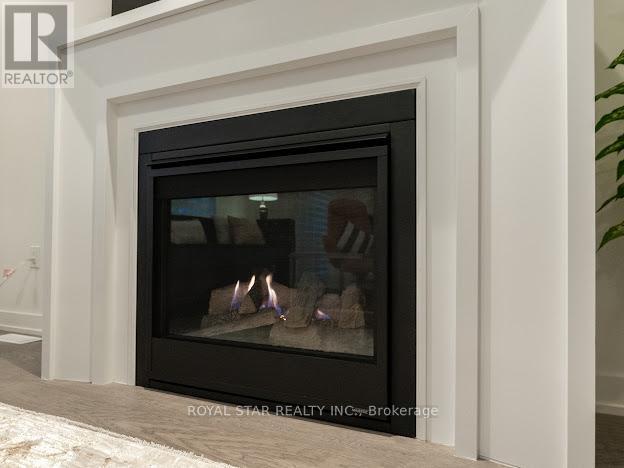 36 Shawbridge Court, Hamilton, ON - Indoor Photo Showing Living Room With Fireplace