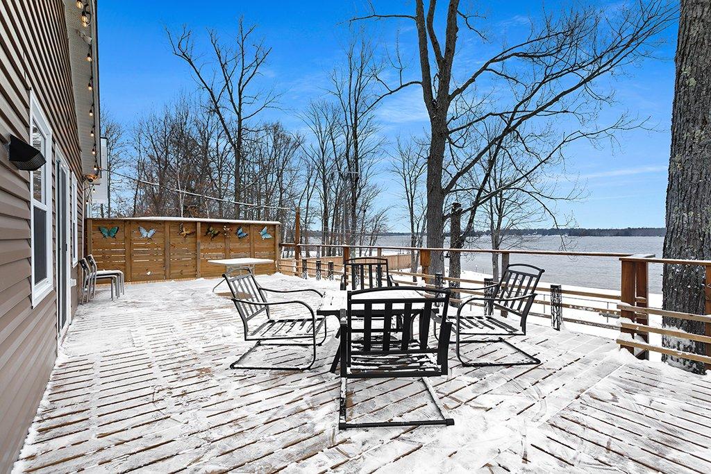 Terrasse - 163 Rue Thomas-Lefebvre, Mansfield-Et-Pontefract, QC - Outdoor With Body Of Water With Deck Patio Veranda