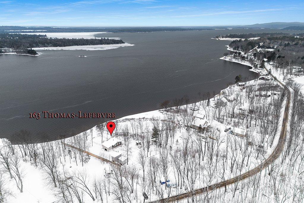 Photo aérienne - 163 Rue Thomas-Lefebvre, Mansfield-Et-Pontefract, QC - Outdoor With Body Of Water With View