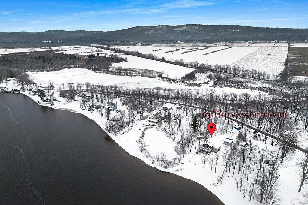 Photo aérienne - 163 Rue Thomas-Lefebvre, Mansfield-Et-Pontefract, QC - Outdoor With Body Of Water With View
