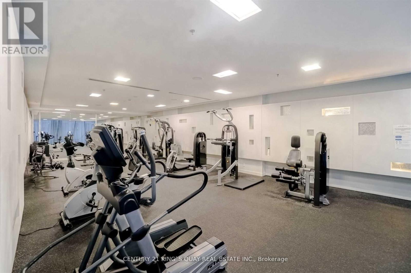 2710 - 28 Ted Rogers Way, Toronto, ON - Indoor Photo Showing Gym Room