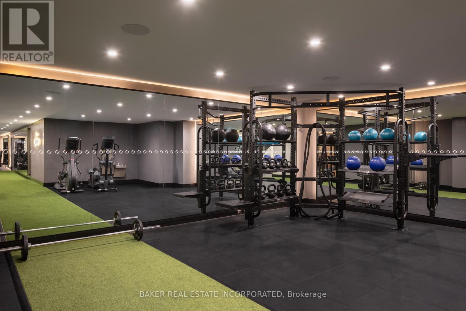 1002 - 181 Mill Street, Toronto, ON - Indoor Photo Showing Gym Room