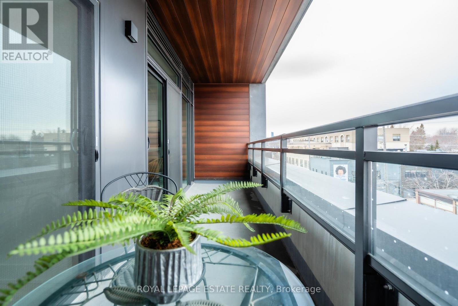 404 - 1285 Queen Street E, Toronto, ON - Outdoor With Balcony With Exterior