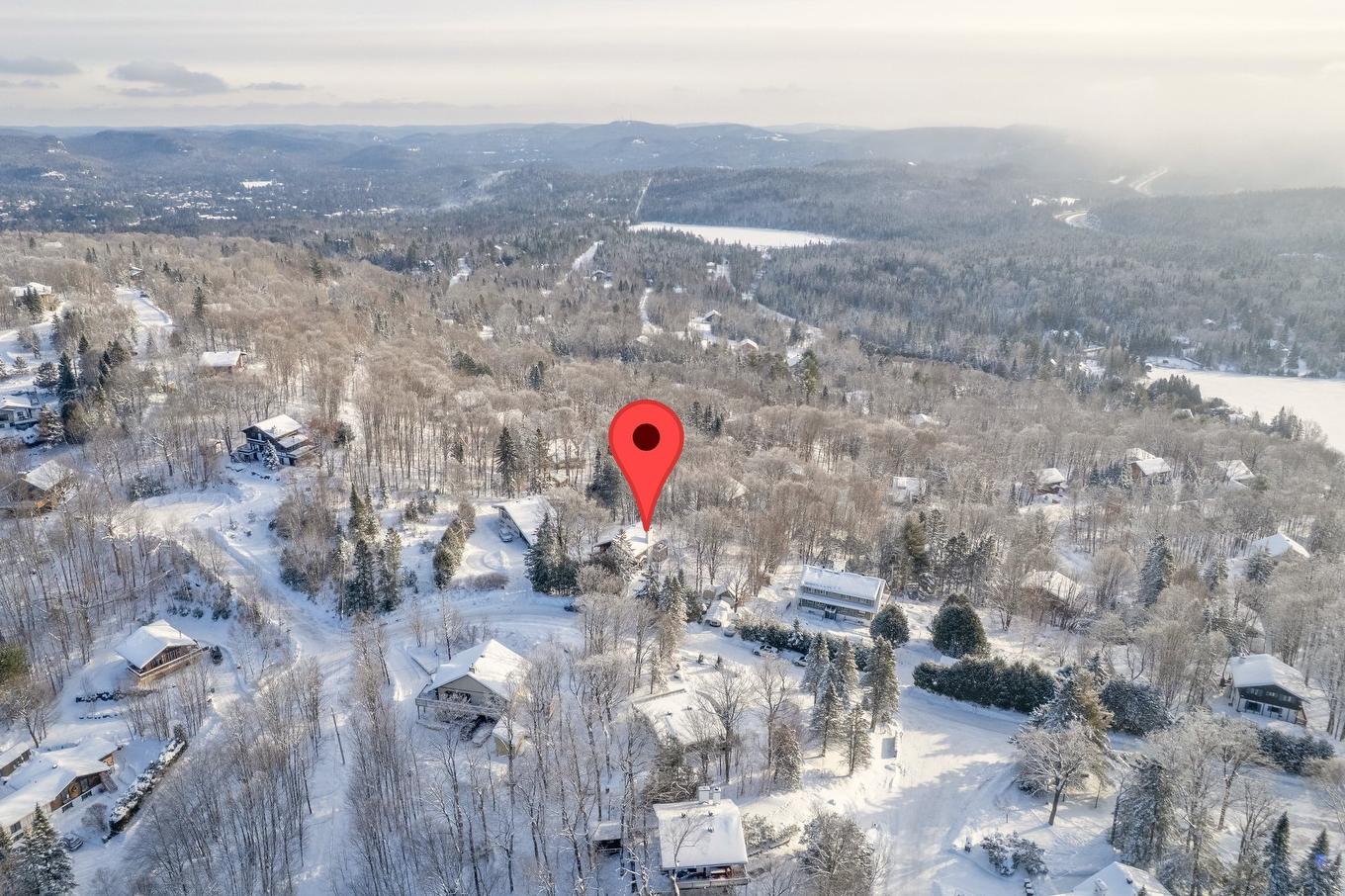 Photo aérienne - 139 Rue De Chamonix, Sainte-Agathe-Des-Monts, QC - Outdoor With View