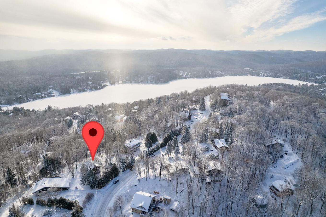 Photo aérienne - 139 Rue De Chamonix, Sainte-Agathe-Des-Monts, QC - Outdoor With View