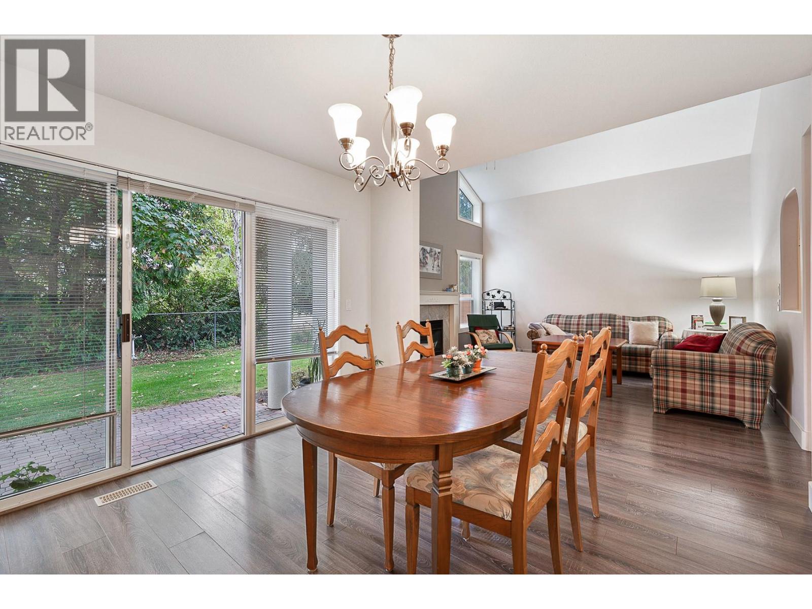 609 Truswell Road Unit# 105, Kelowna, BC - Indoor Photo Showing Dining Room