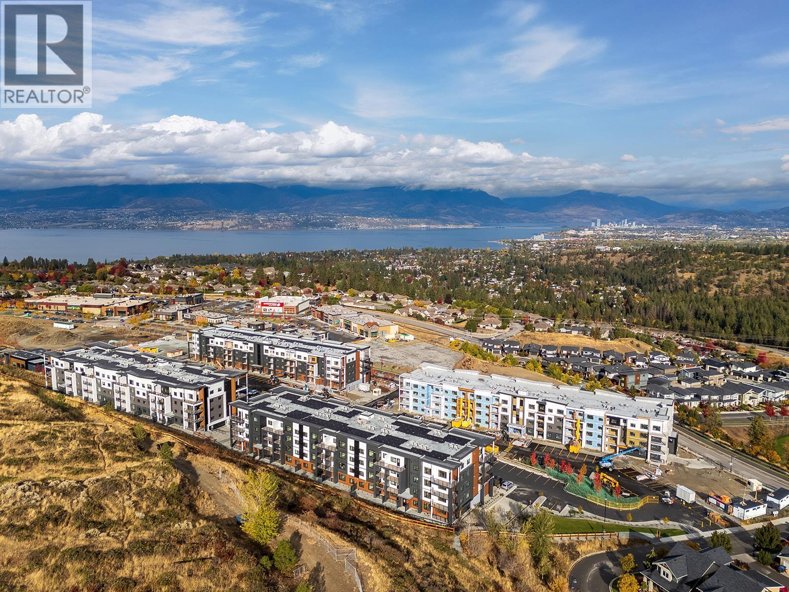 Aerial View - 1057 Frost Road Unit# 303, Kelowna, BC - Outdoor With View