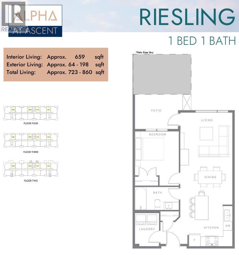 Floorplan - 1057 Frost Road Unit# 303, Kelowna, BC - Other