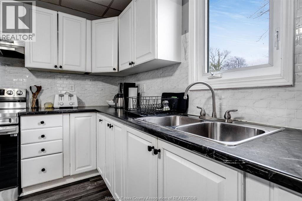 20 Churchill Ave, Leamington, ON - Indoor Photo Showing Kitchen With Double Sink