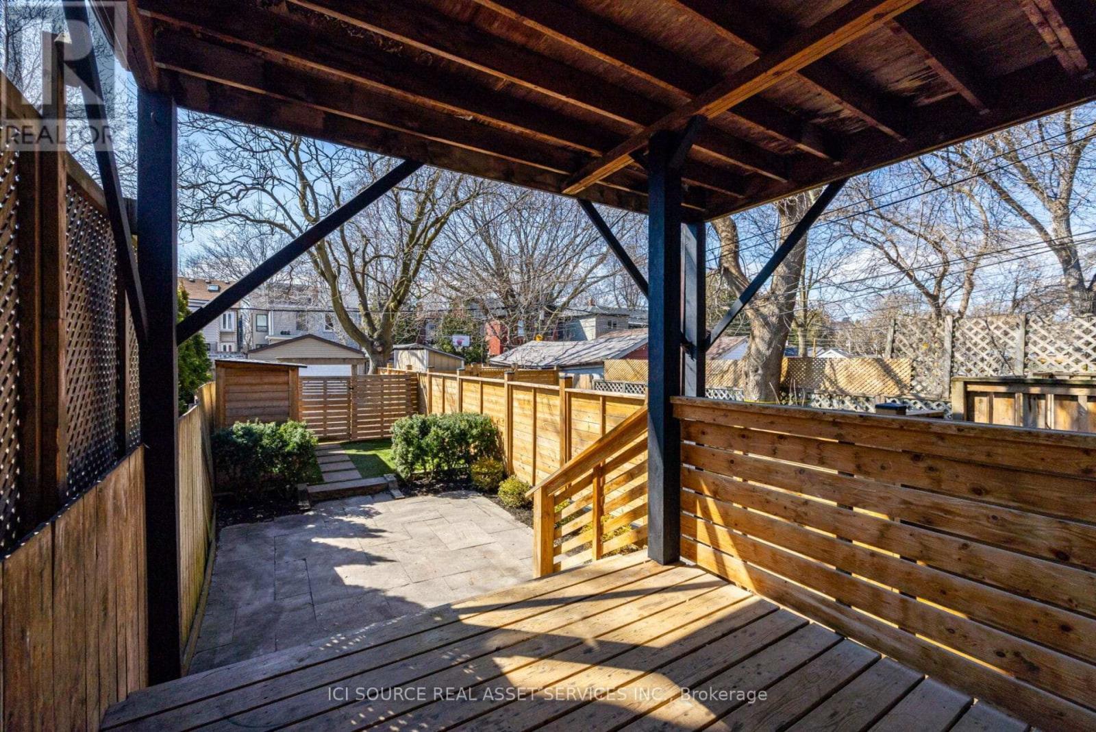 Main - 24 Pape Avenue, Toronto, ON - Outdoor With Deck Patio Veranda With Exterior