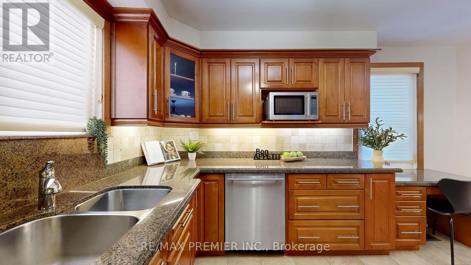 87 Aviemore Drive, Toronto, ON - Indoor Photo Showing Kitchen With Double Sink