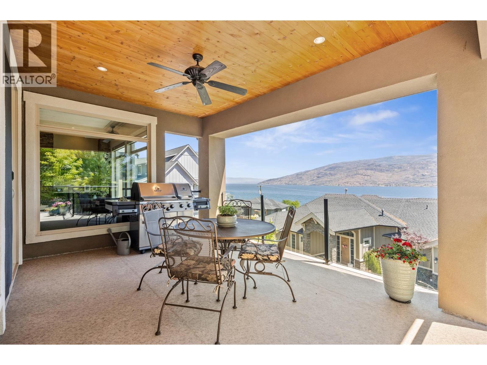 6482 Renfrew Court, Peachland, BC - Outdoor With Body Of Water With Deck Patio Veranda With Exterior