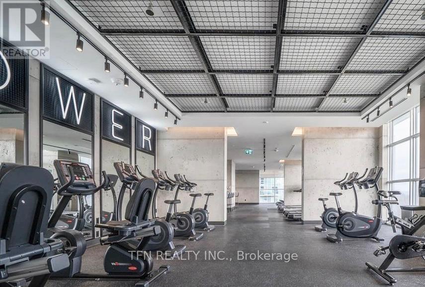 1807 - 251 Manitoba Street, Toronto, ON - Indoor Photo Showing Gym Room