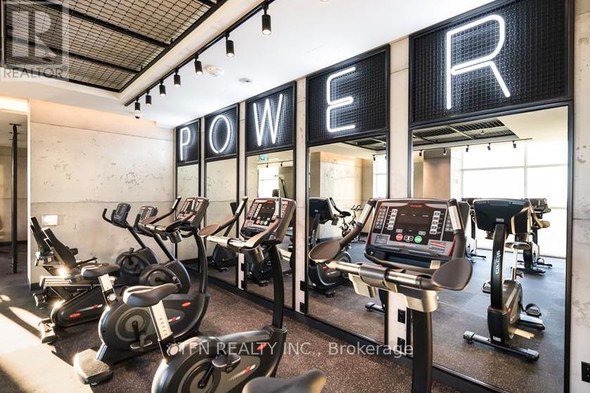 1807 - 251 Manitoba Street, Toronto, ON - Indoor Photo Showing Gym Room
