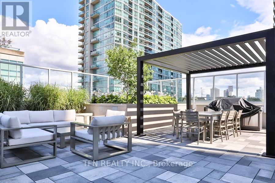 1807 - 251 Manitoba Street, Toronto, ON - Outdoor With Deck Patio Veranda