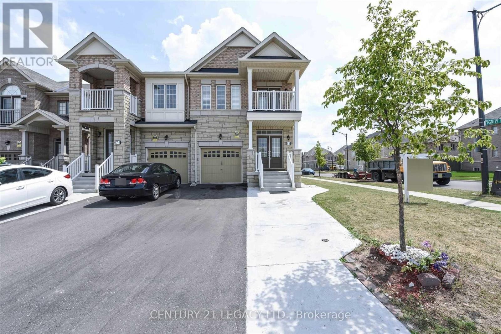 73 Buchanan Crescent, Brampton, ON - Outdoor With Balcony With Facade