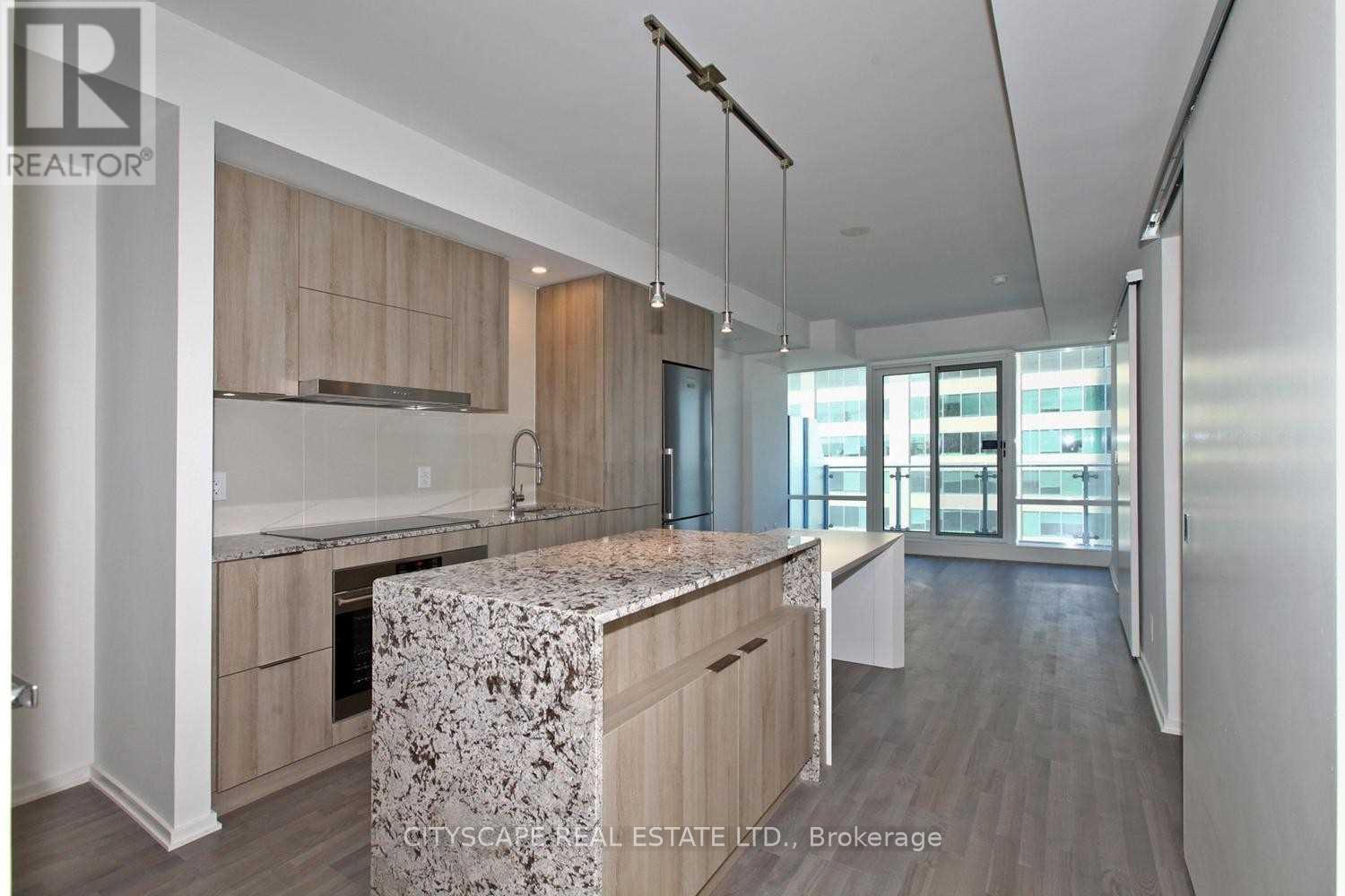 3512 - 1 Bloor Street E, Toronto, ON - Indoor Photo Showing Kitchen With Upgraded Kitchen