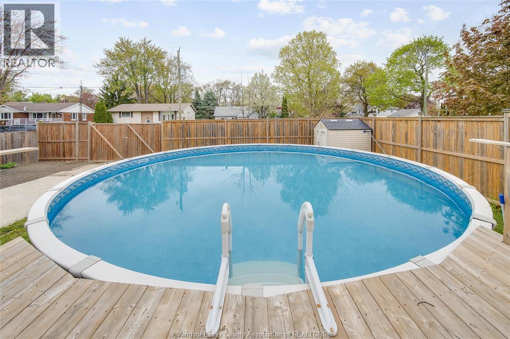221 John Street East, Blenheim, ON - Outdoor With Above Ground Pool With Backyard