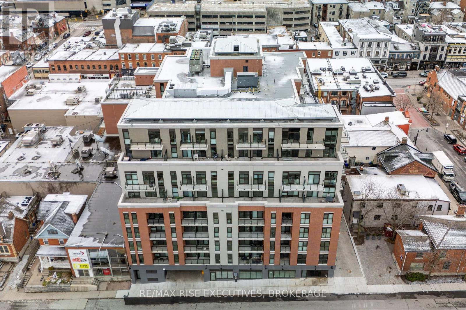 702 - 223 Princess Street, Kingston (East Of Sir John A. Blvd), ON - Outdoor With Balcony