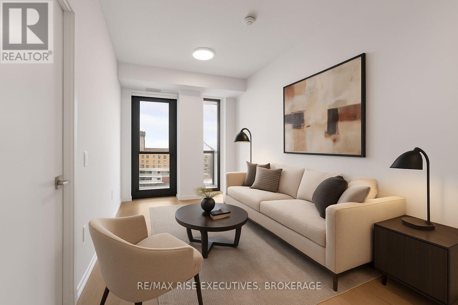 702 - 223 Princess Street, Kingston (East Of Sir John A. Blvd), ON - Indoor Photo Showing Living Room