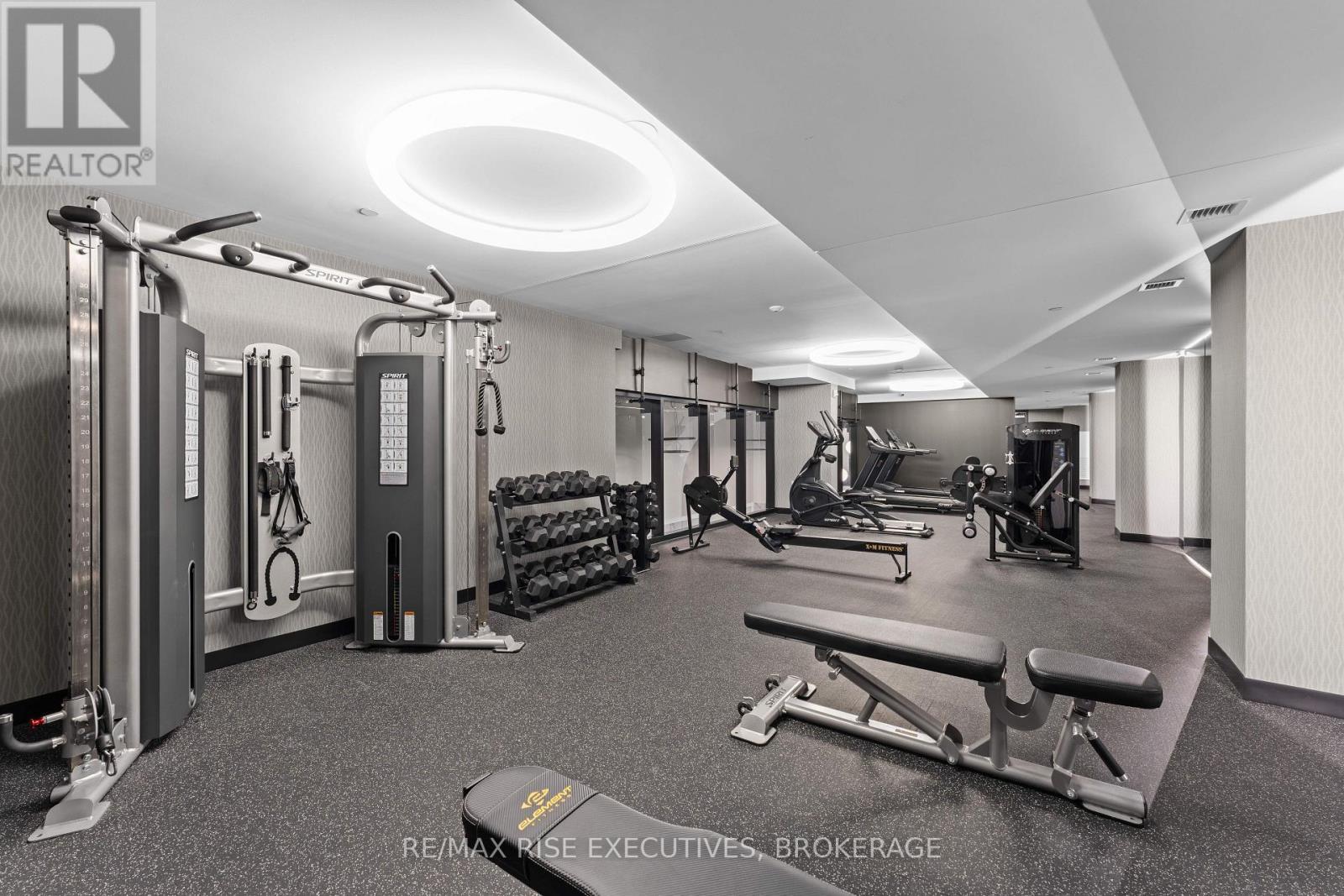 702 - 223 Princess Street, Kingston (East Of Sir John A. Blvd), ON - Indoor Photo Showing Gym Room