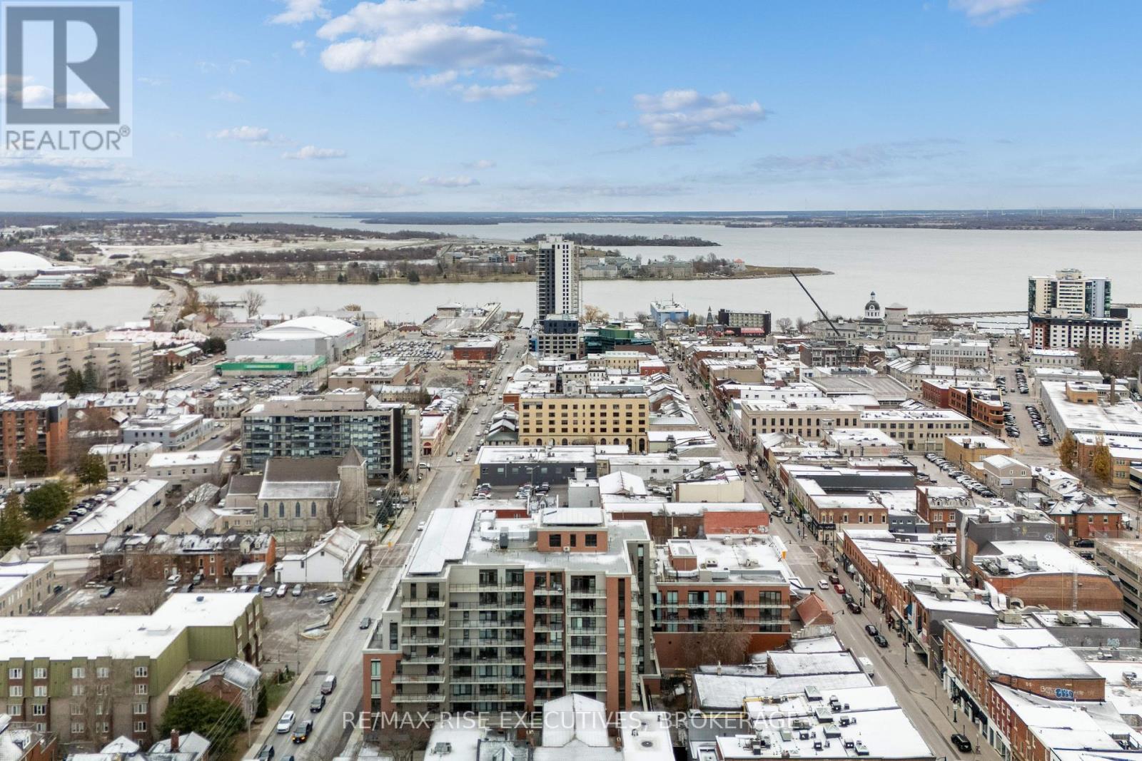 702 - 223 Princess Street, Kingston (East Of Sir John A. Blvd), ON - Outdoor With Body Of Water With View
