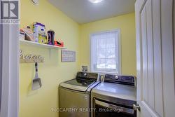 Main Floor Laundry with window -