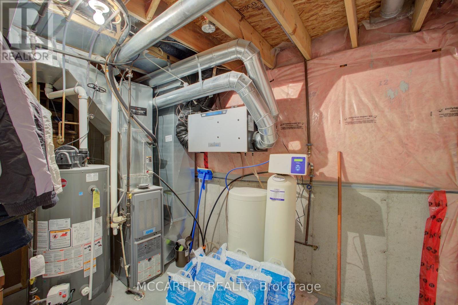 Utilty room and storage - 125 Sheffield Street, Southgate, ON - Indoor Photo Showing Basement